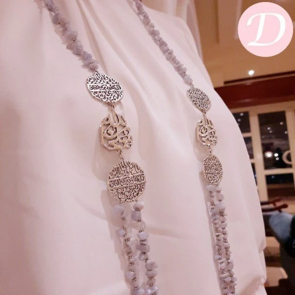 Jasmina Necklace - Seashell Stone - Image 5