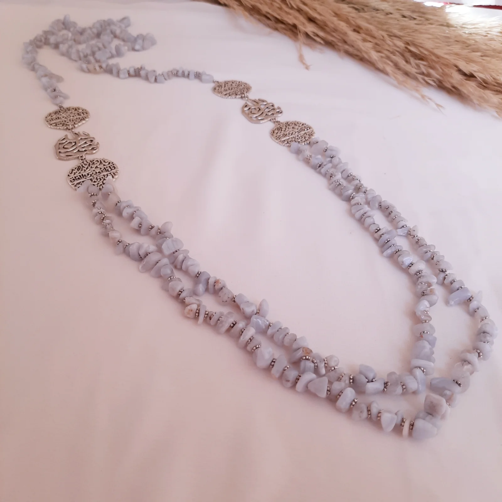Jasmina Necklace - Seashell Stone - Image 6