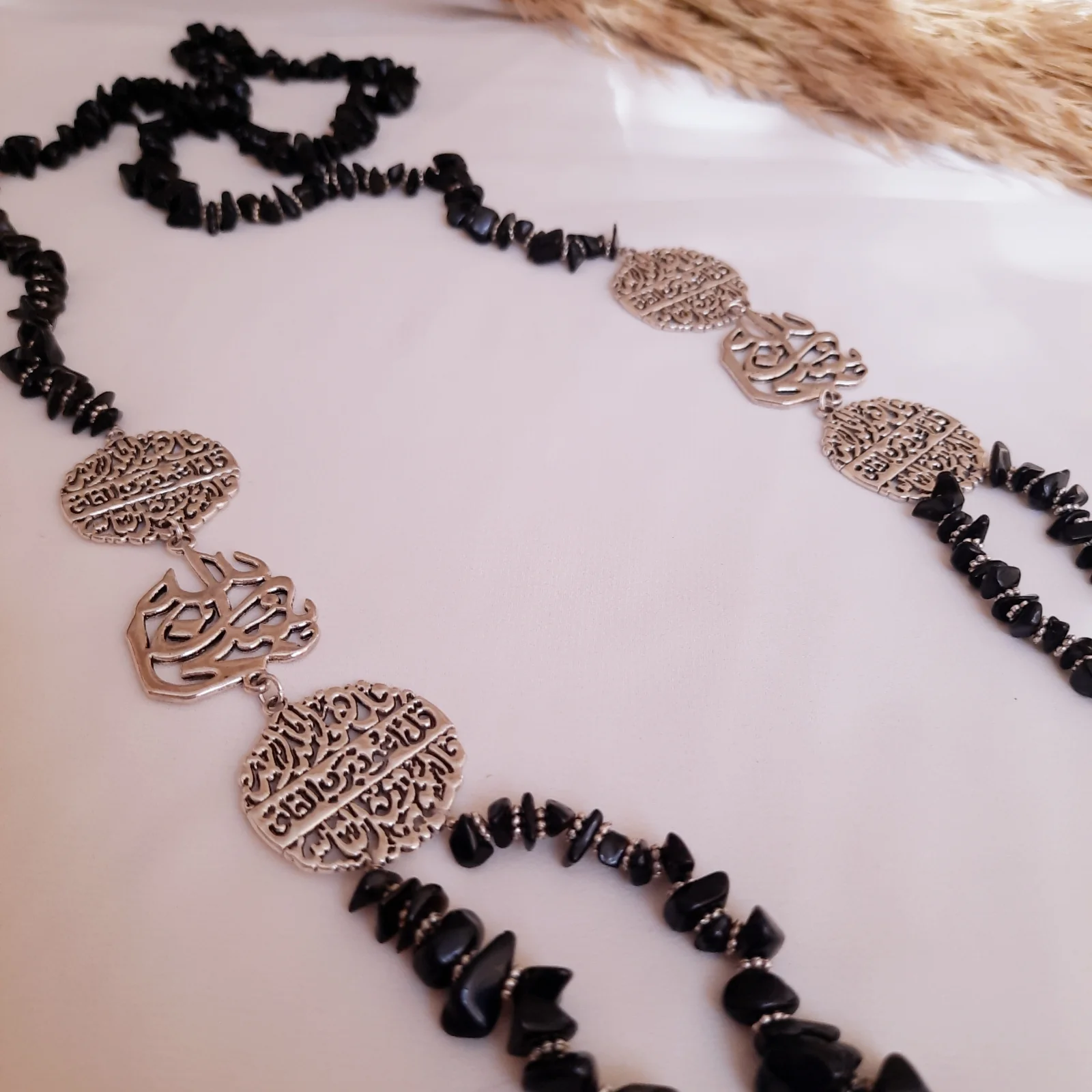 Jasmina Necklace - Seashell Stone - Image 8