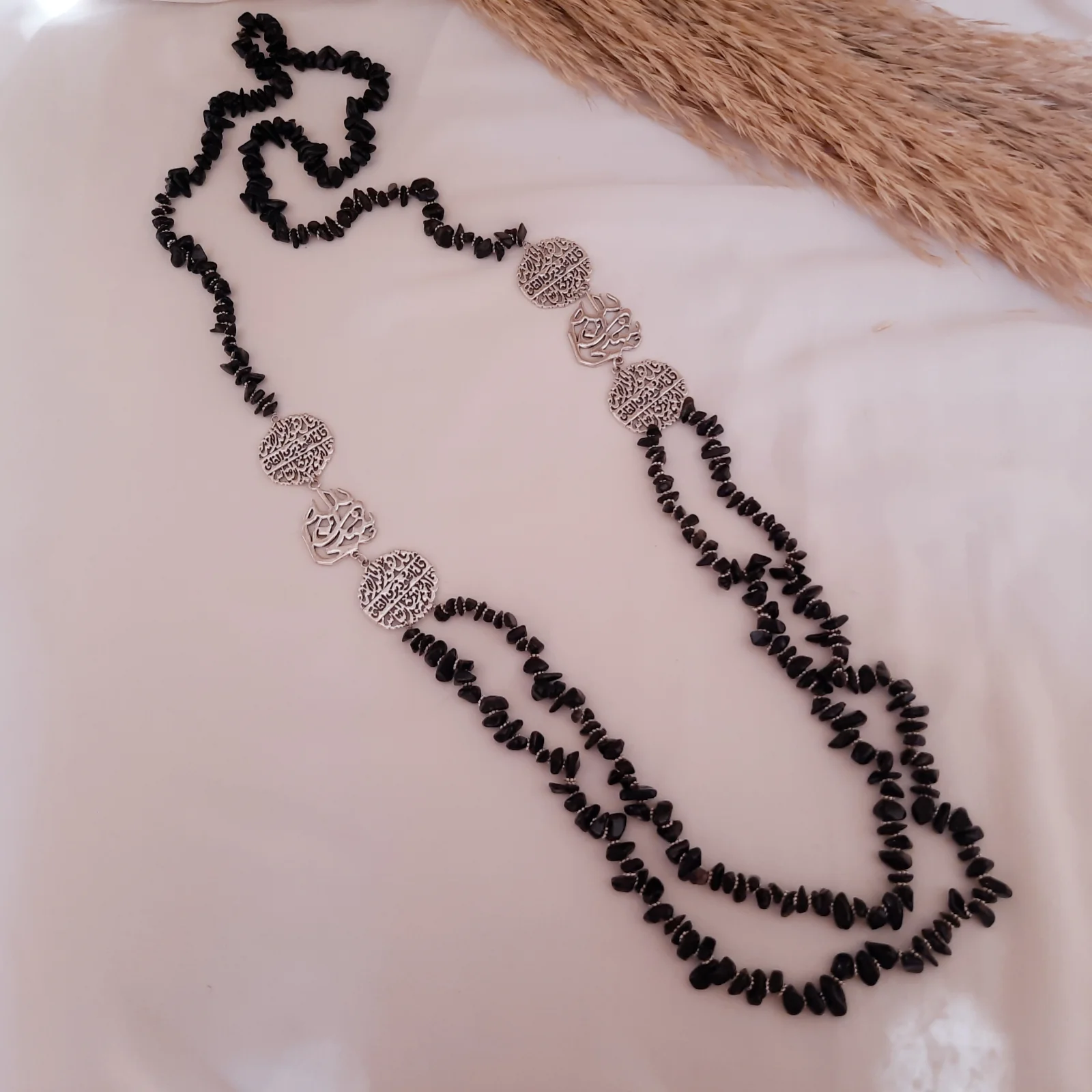 Jasmina Necklace - Seashell Stone - Image 9