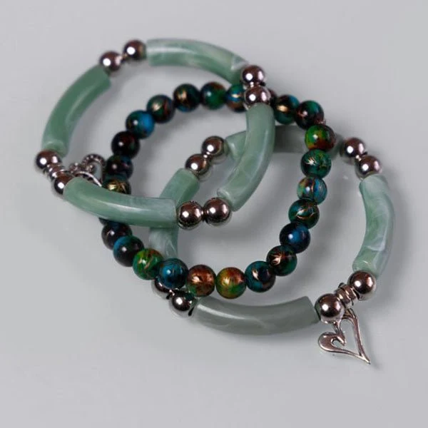 Joanna Set - Acrylic Bracelets - Image 2