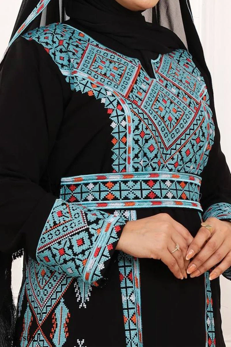 Joudiyah Abaya - Crepe - Image 2