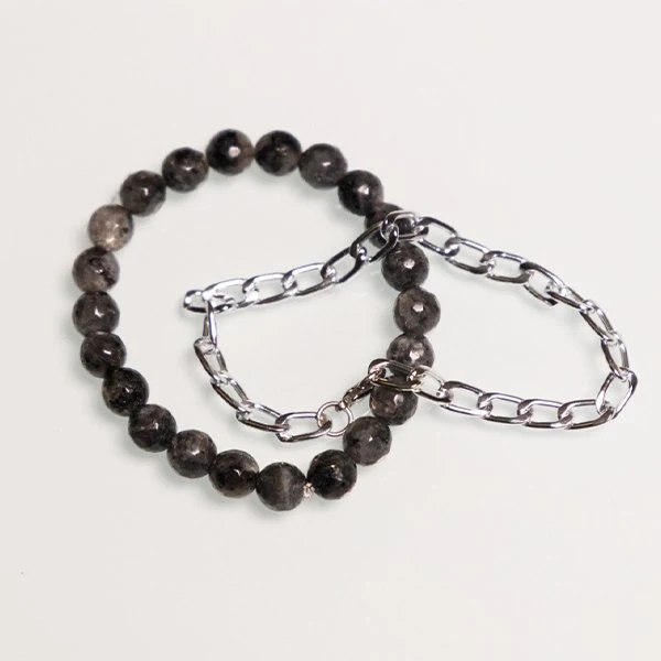 "Joury" Customized Delicate Set - Silver Plated - Image 4