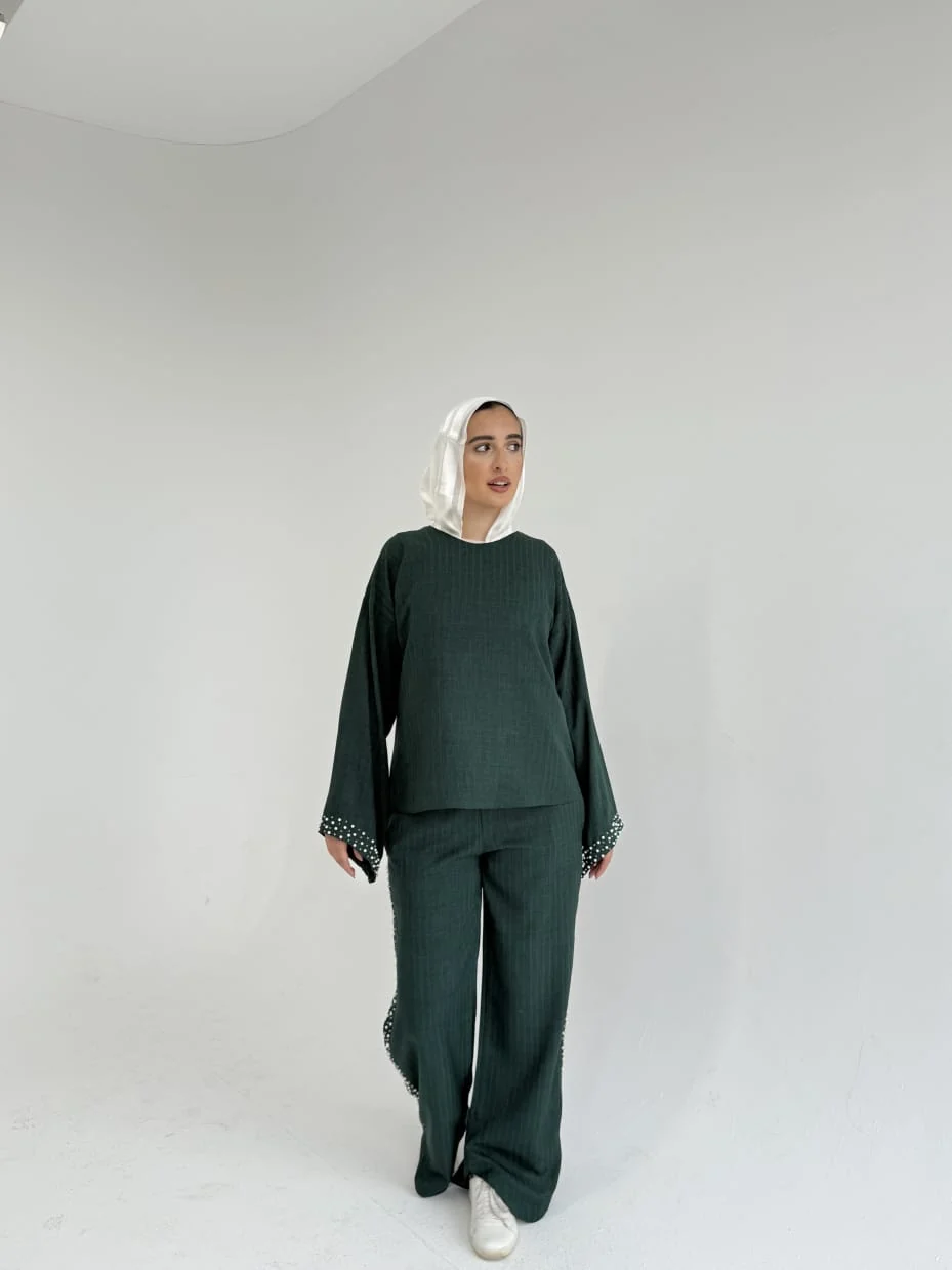 Julia Handmade Suit - Linen - Image 4