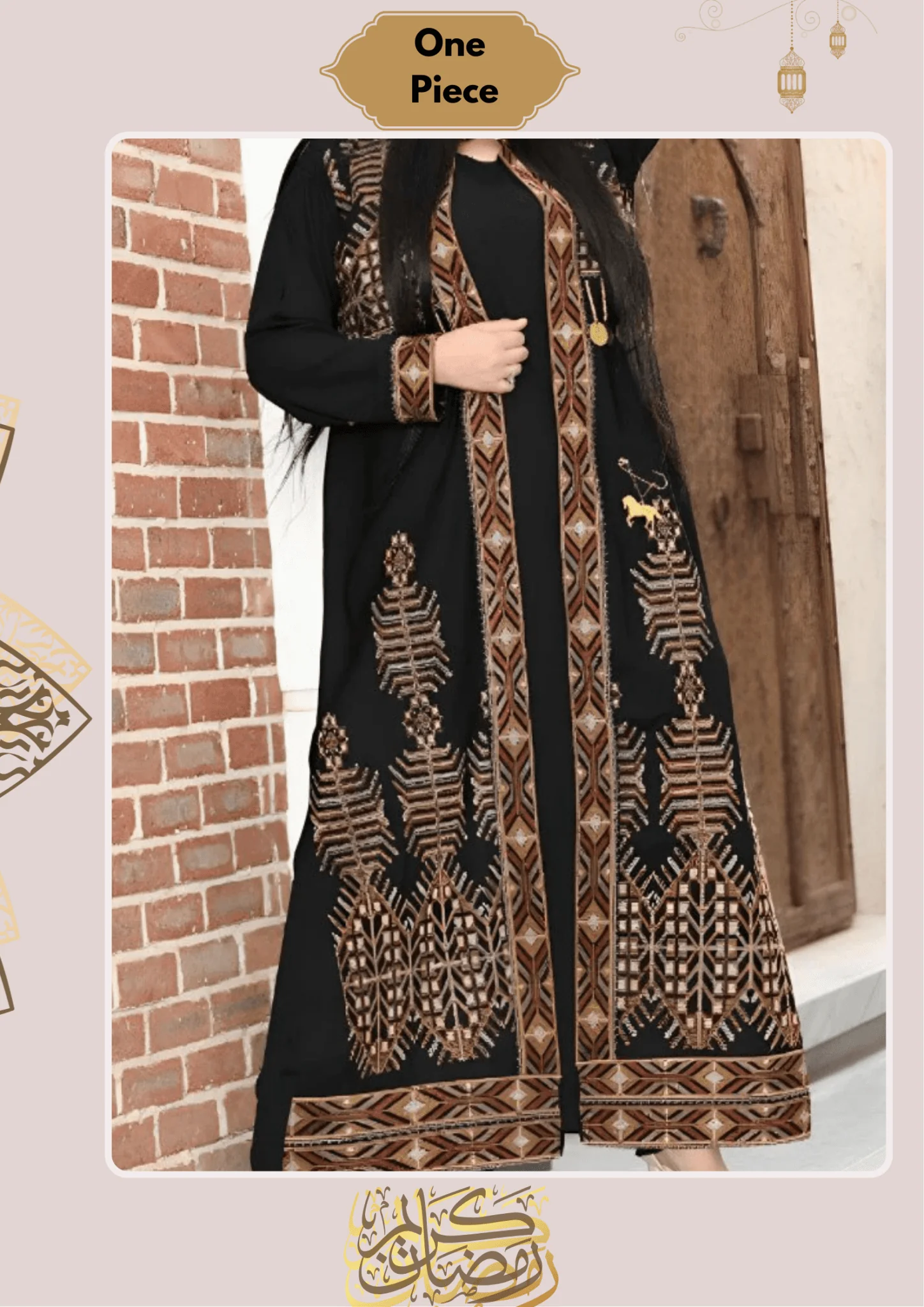 Jumana Kaftan - Crepe