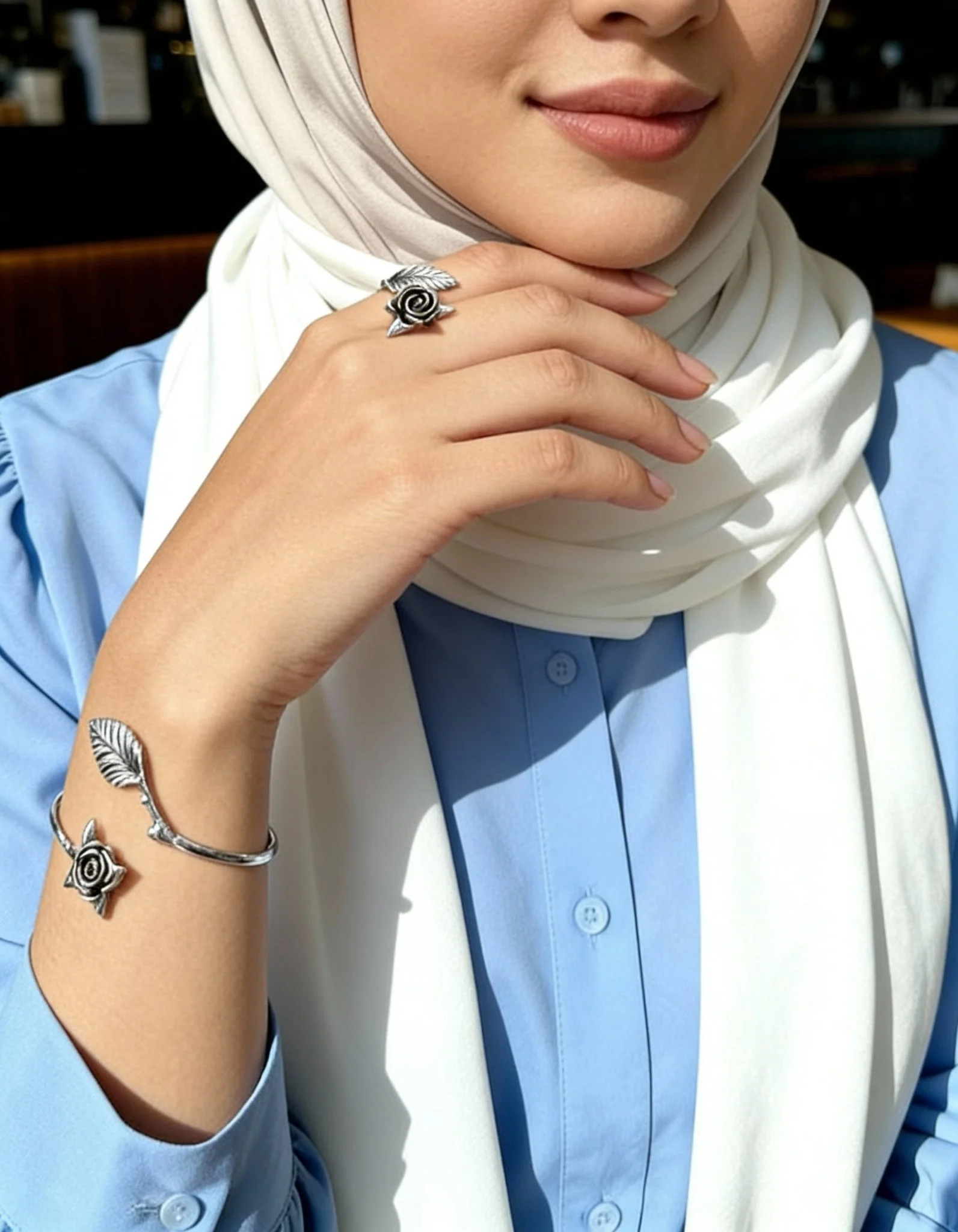 Kamila Set - Silver Plated