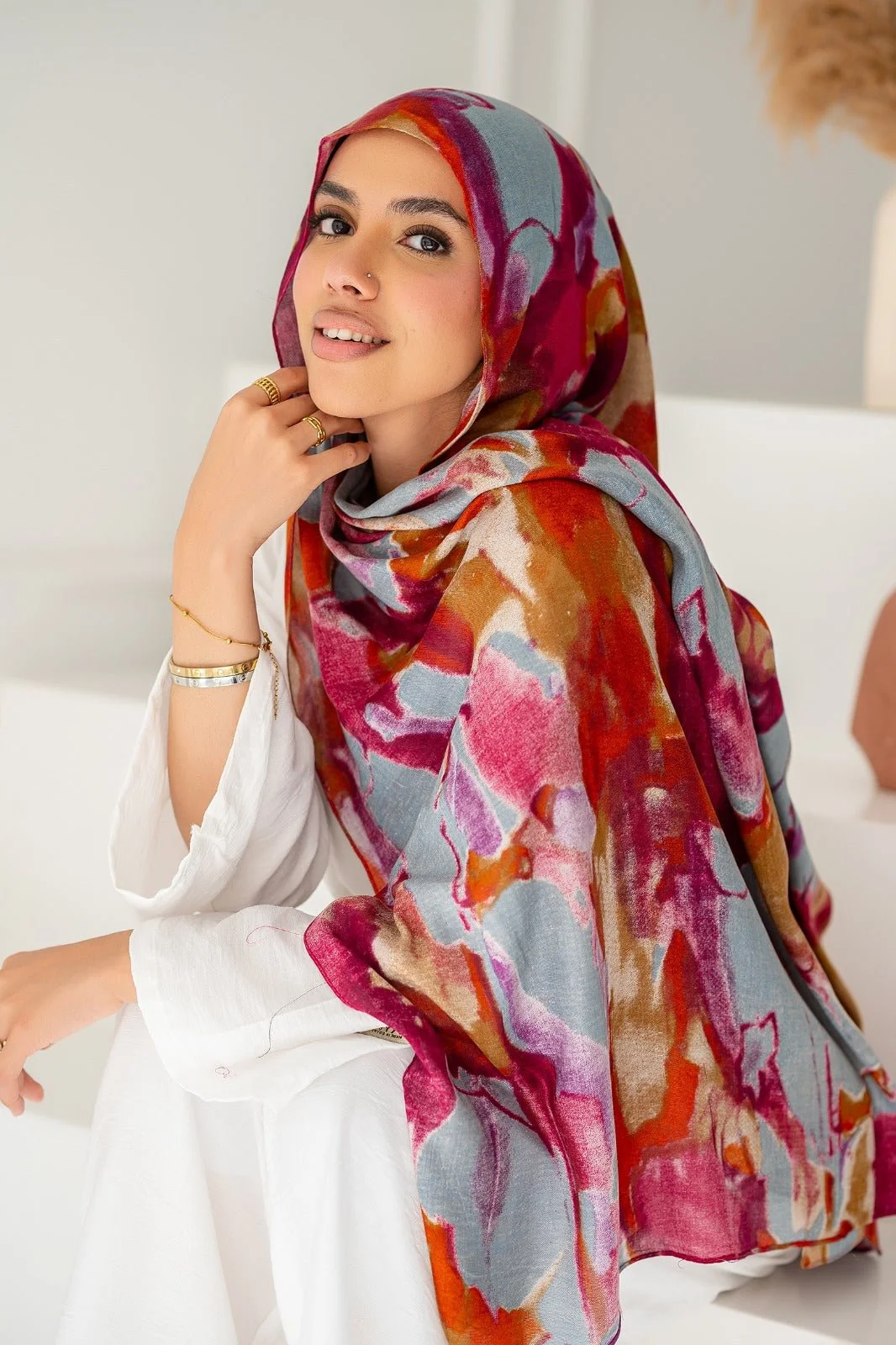 Karima Scarf - Cotton