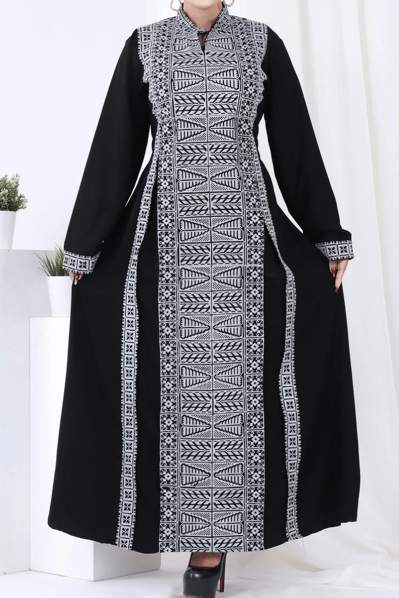 Khadeja Abaya - Crepe - Image 5