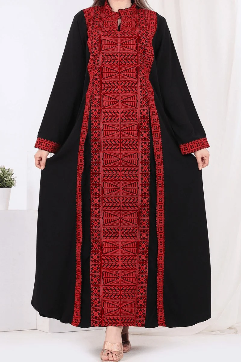 Khadeja Abaya - Crepe - Image 6