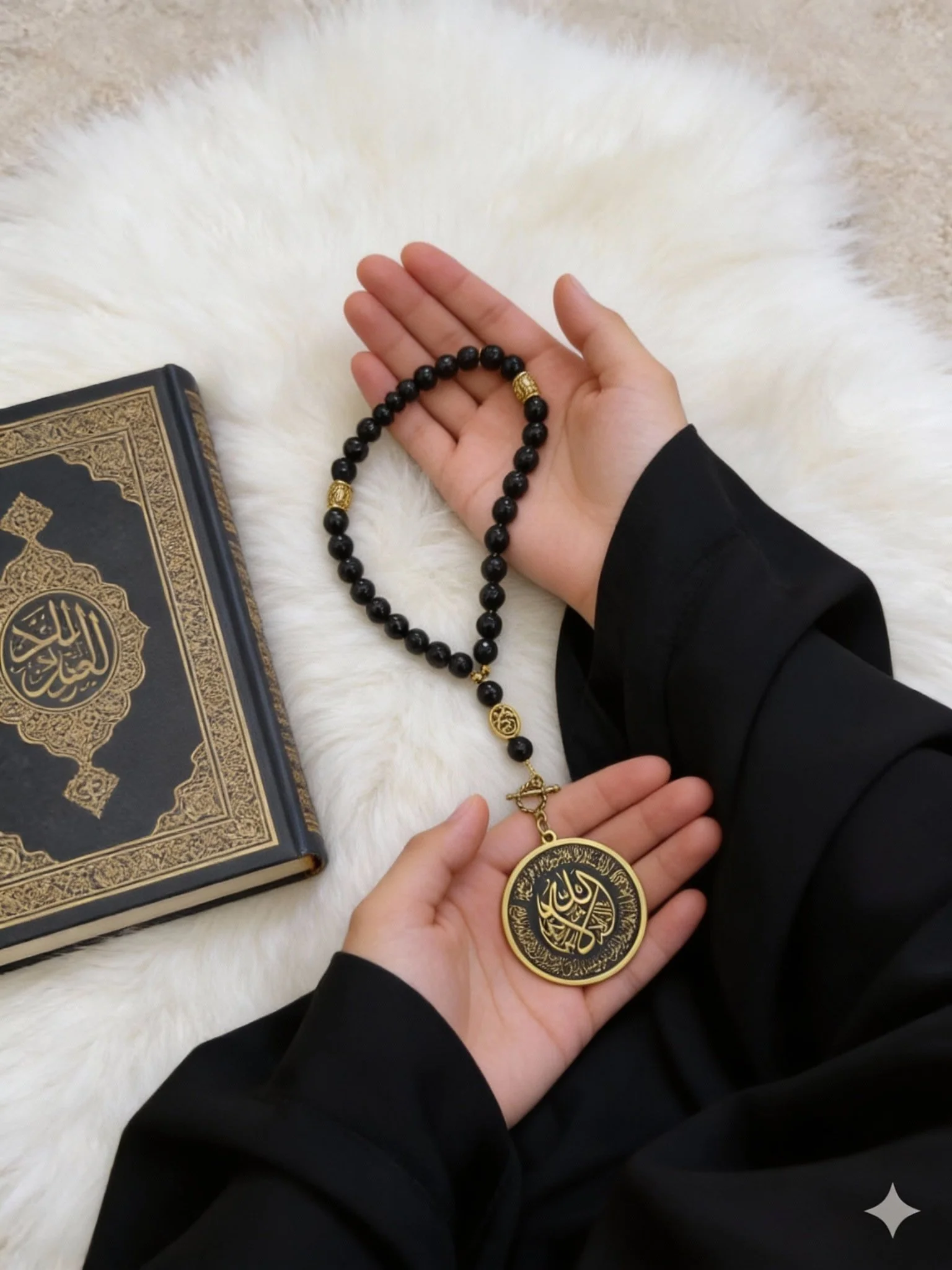 Khadija Rosary - Agate Stones - Image 2