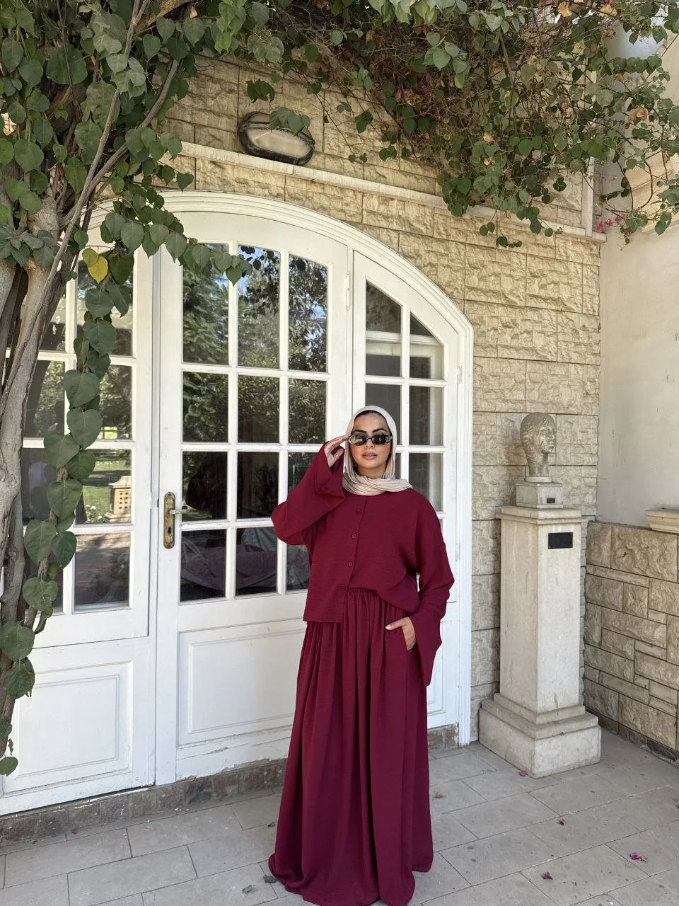Khadija Suit - Linen - Image 10