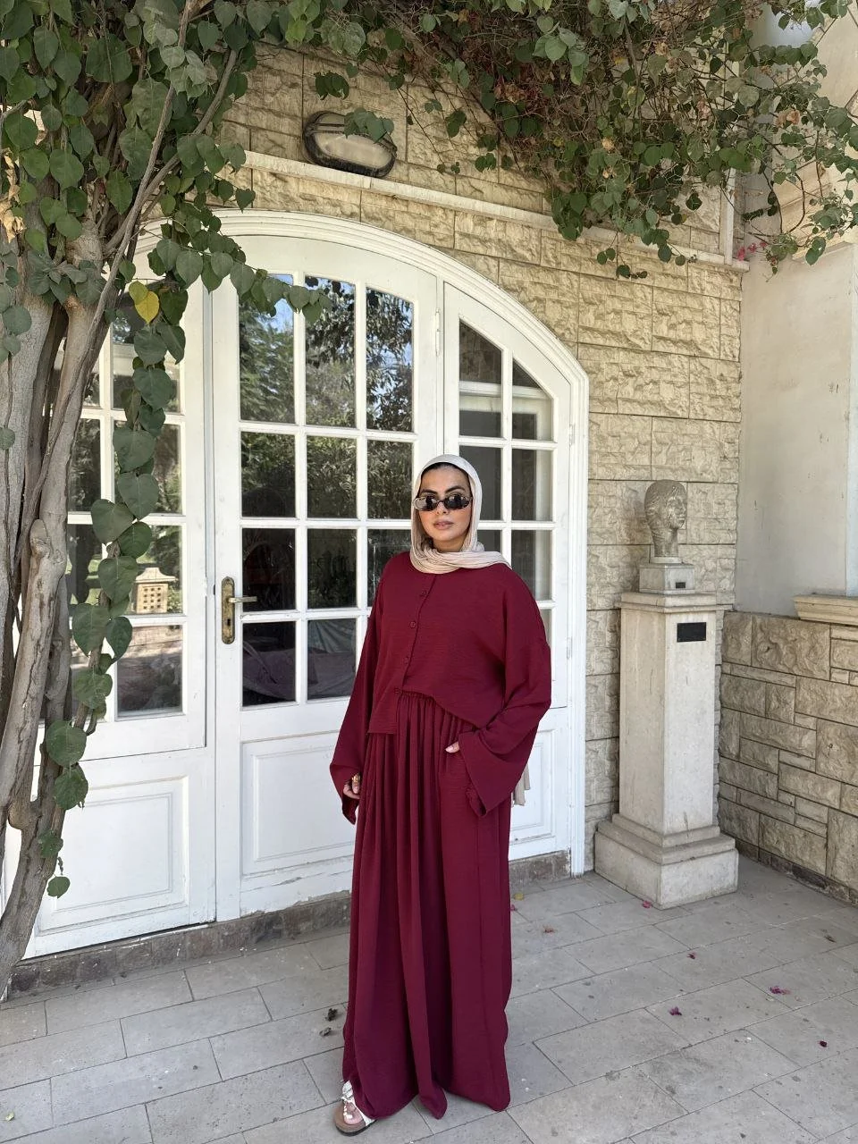 Khadija Suit - Linen - Image 11