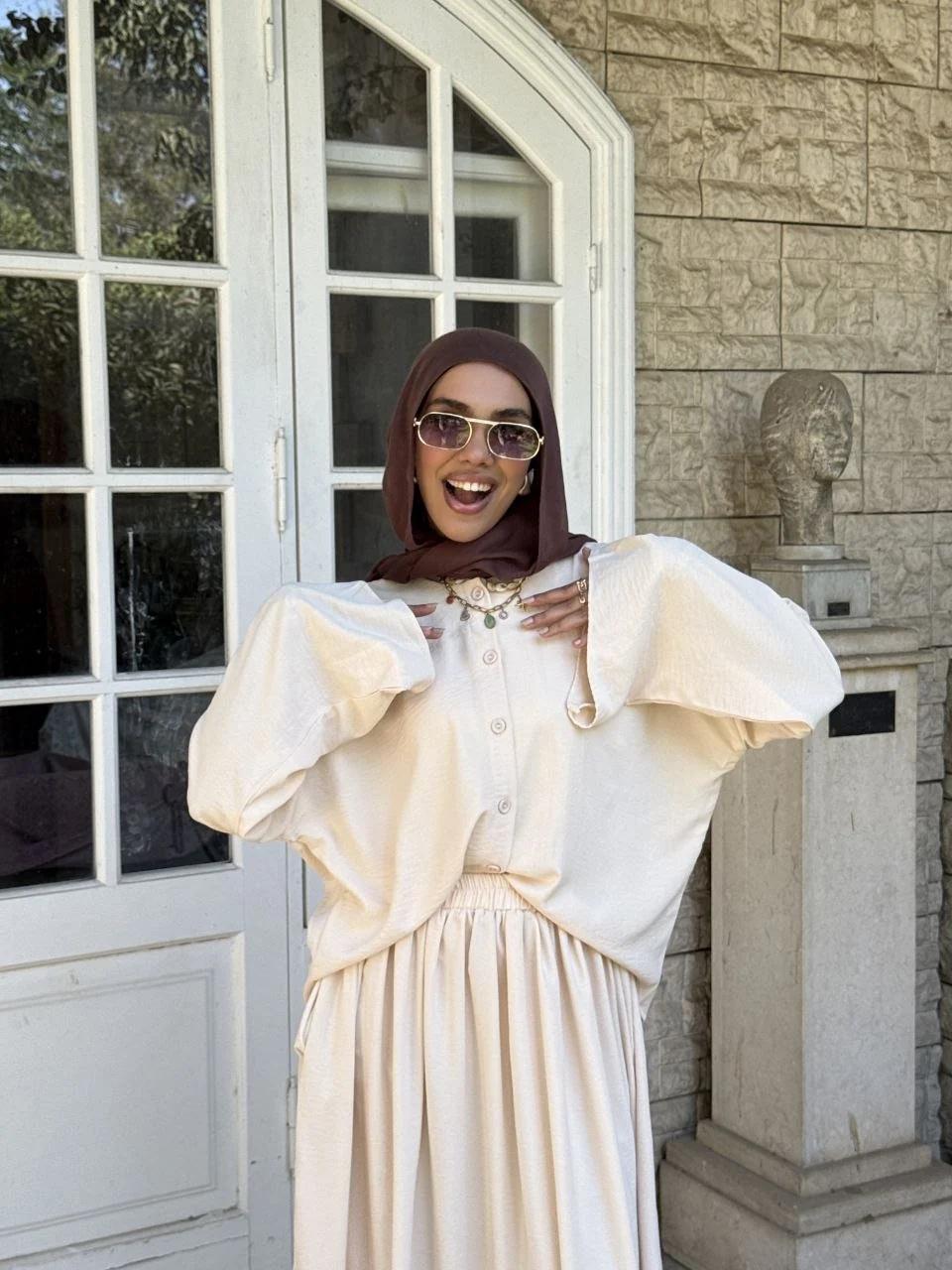 Khadija Suit - Linen - Image 13