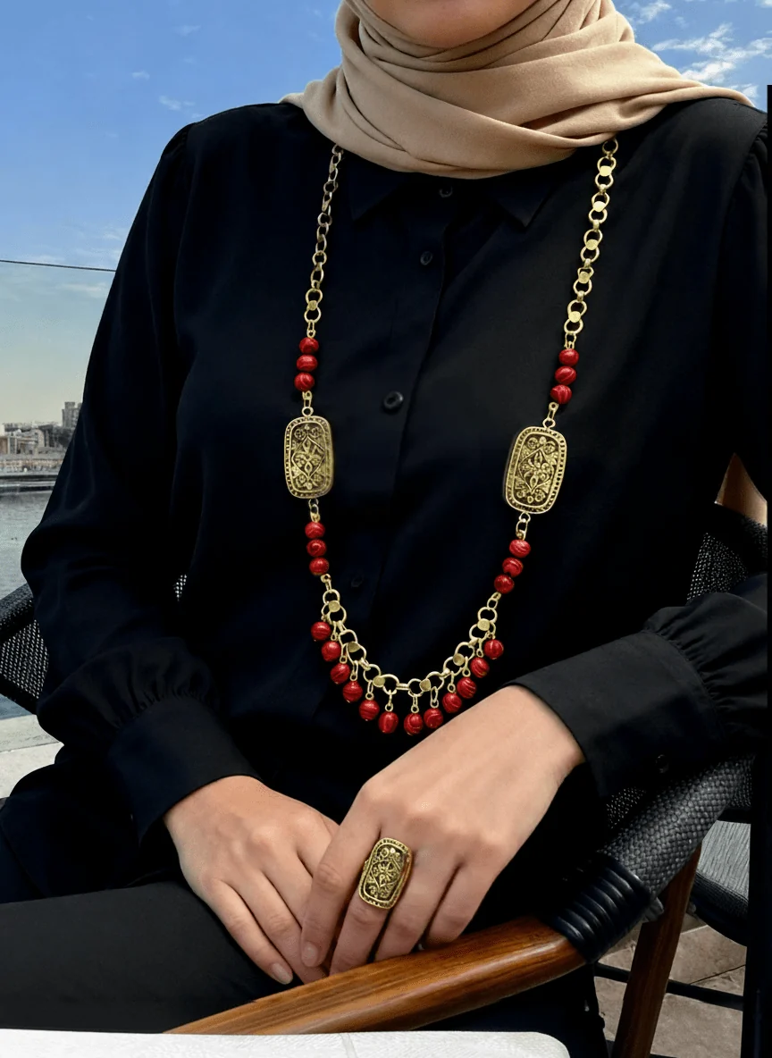Lara Necklace - Pure Copper - Image 10