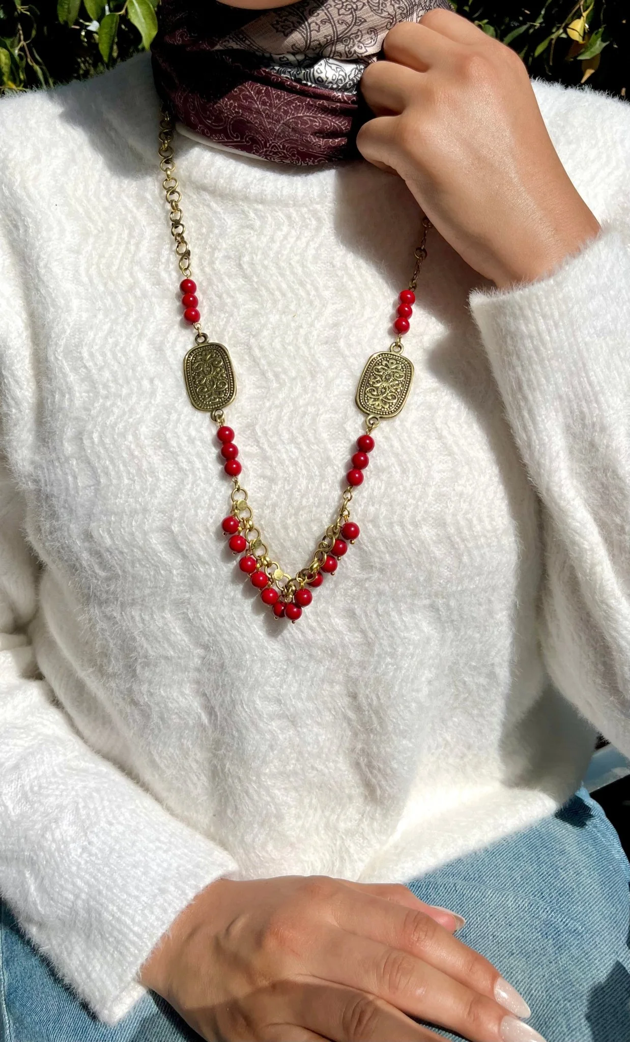 Lara Necklace - Pure Copper - Image 12