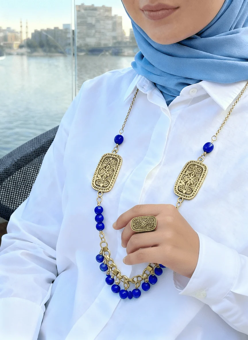 Lara Necklace - Pure Copper - Image 13
