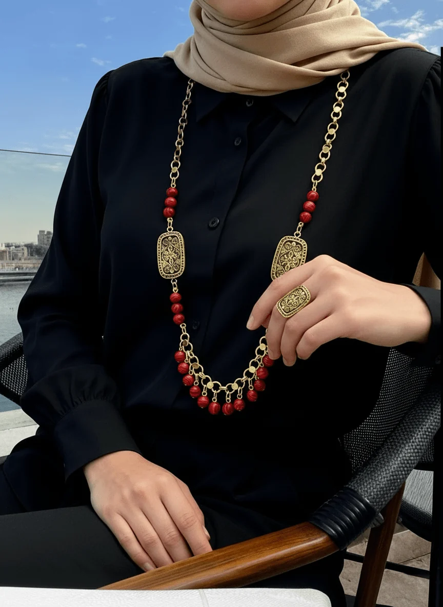 Lara Necklace - Pure Copper - Image 18