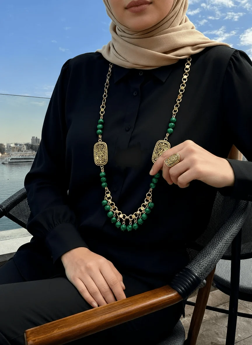 Lara Necklace - Pure Copper - Image 20
