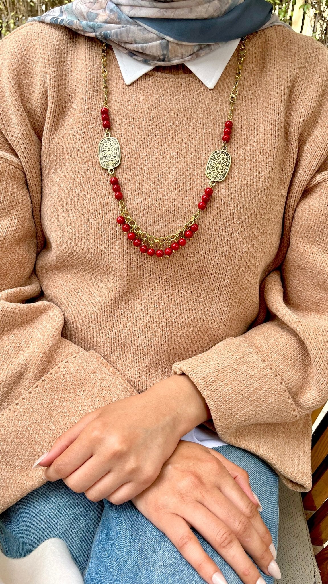 Lara Necklace - Pure Copper - Image 4