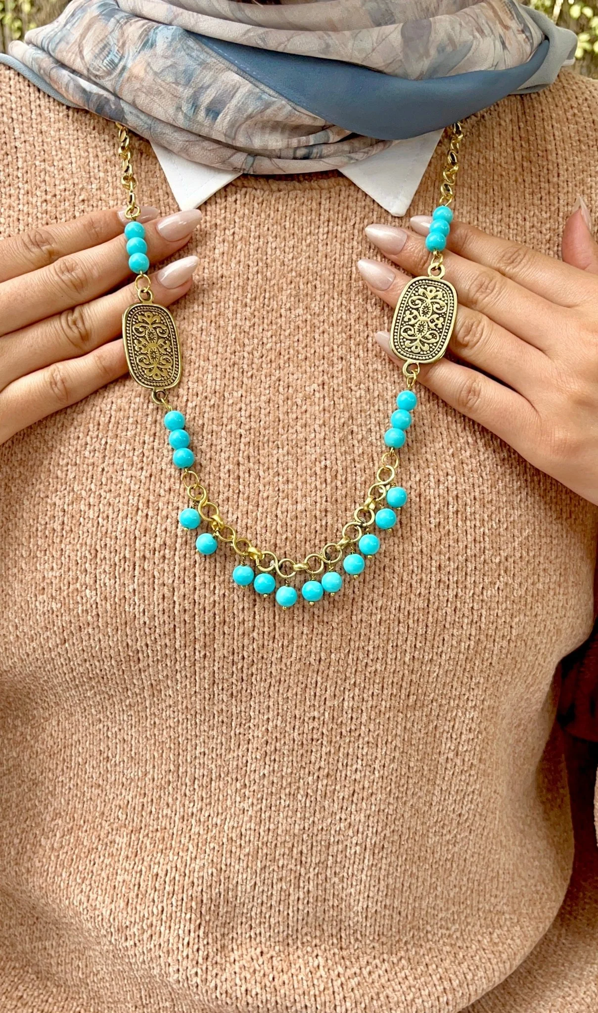 Lara Necklace - Pure Copper - Image 6