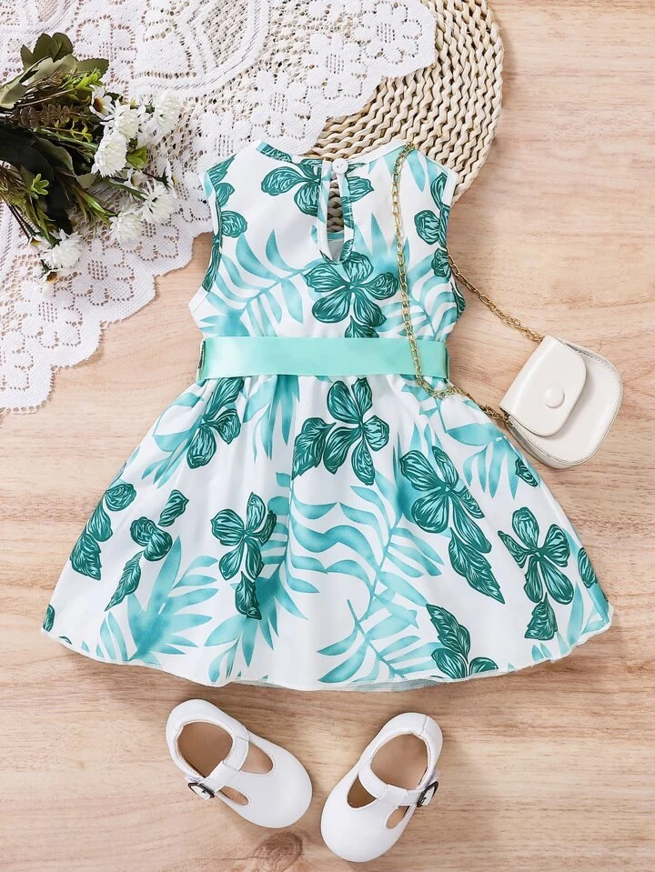Leaves Dress - Polyester - Image 2