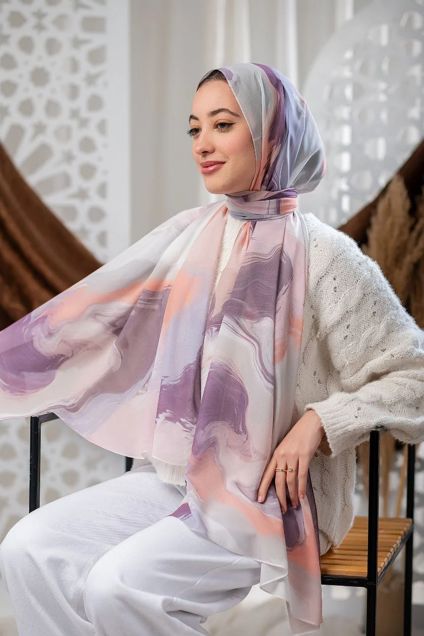 Leen Scarf - Crepe Digital - Image 2