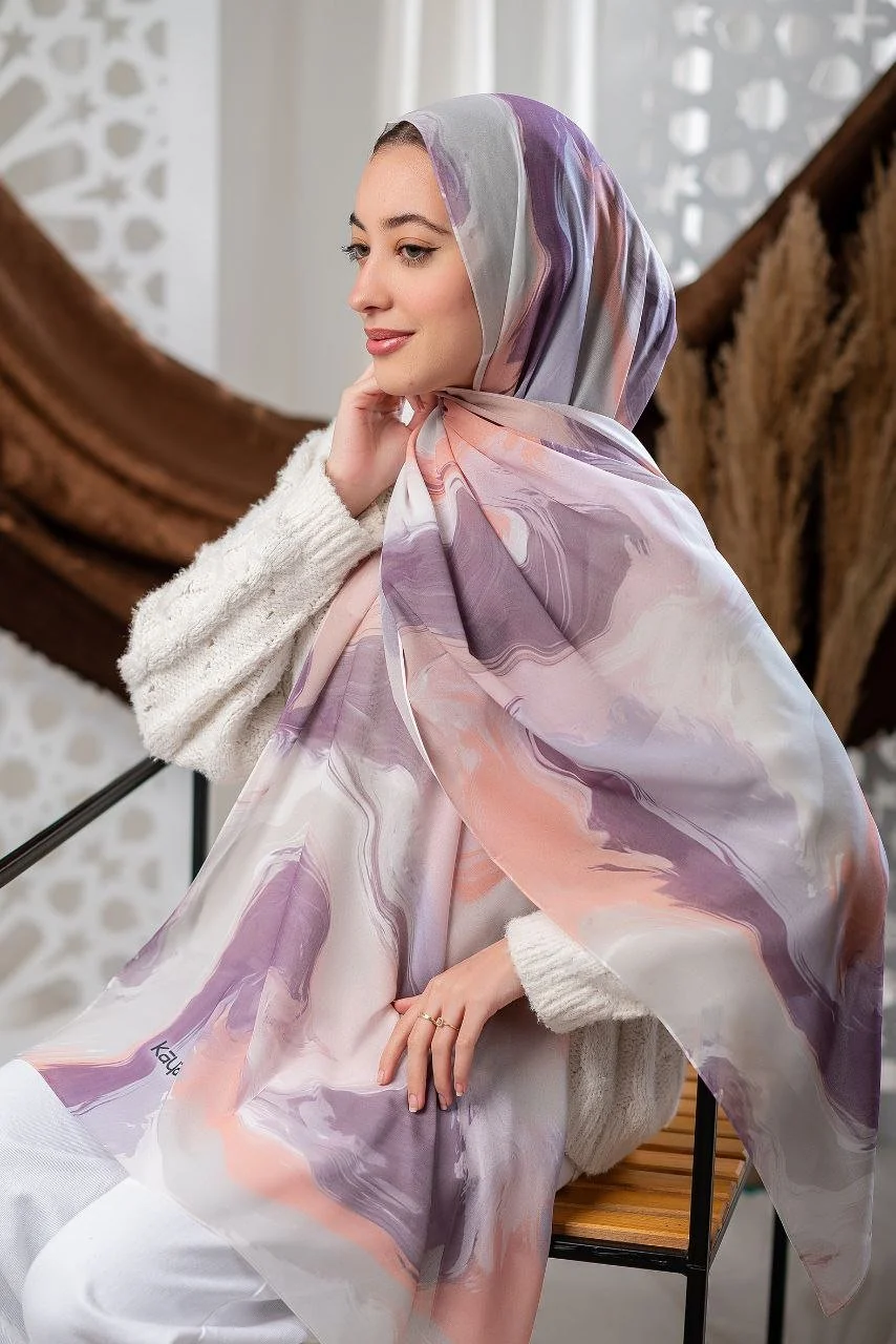 Leen Scarf - Crepe Digital - Image 3