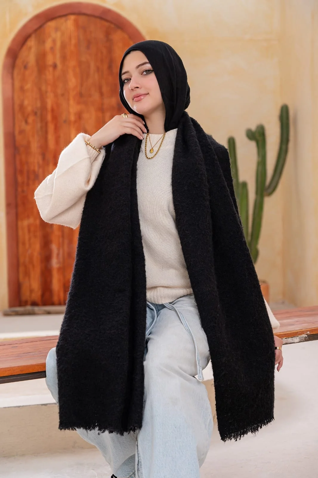 Leen Shawl - Mohair - Image 2