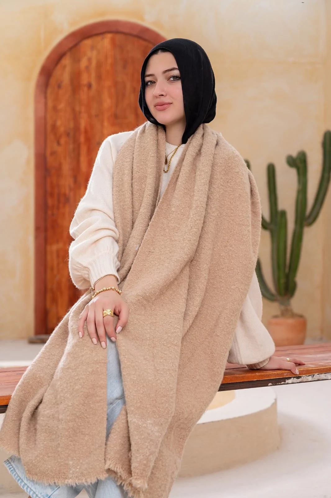 Leen Shawl - Mohair - Image 5