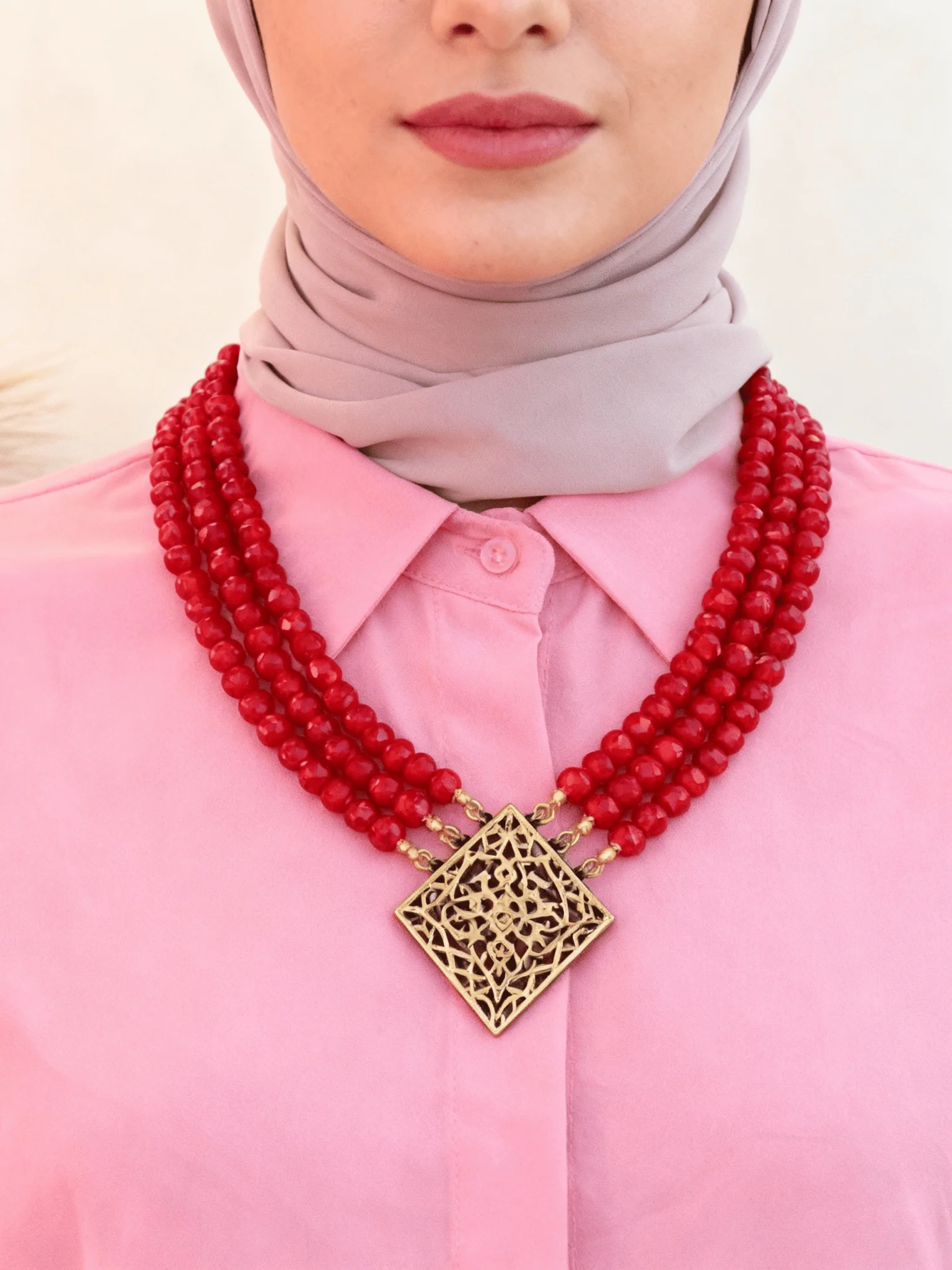 Leena Pure Copper Necklace - Image 2