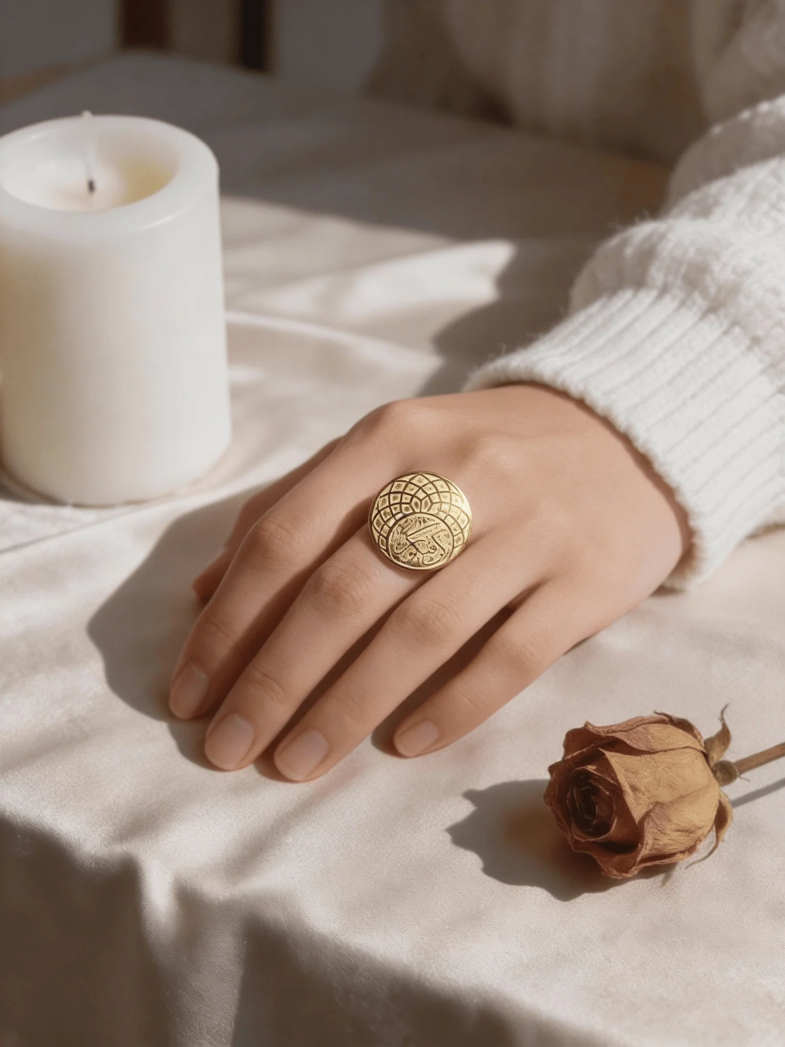 Leila Ring - Gold Plated - Image 3