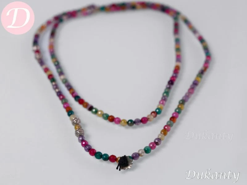 Lilian Necklace -Agate - Image 2