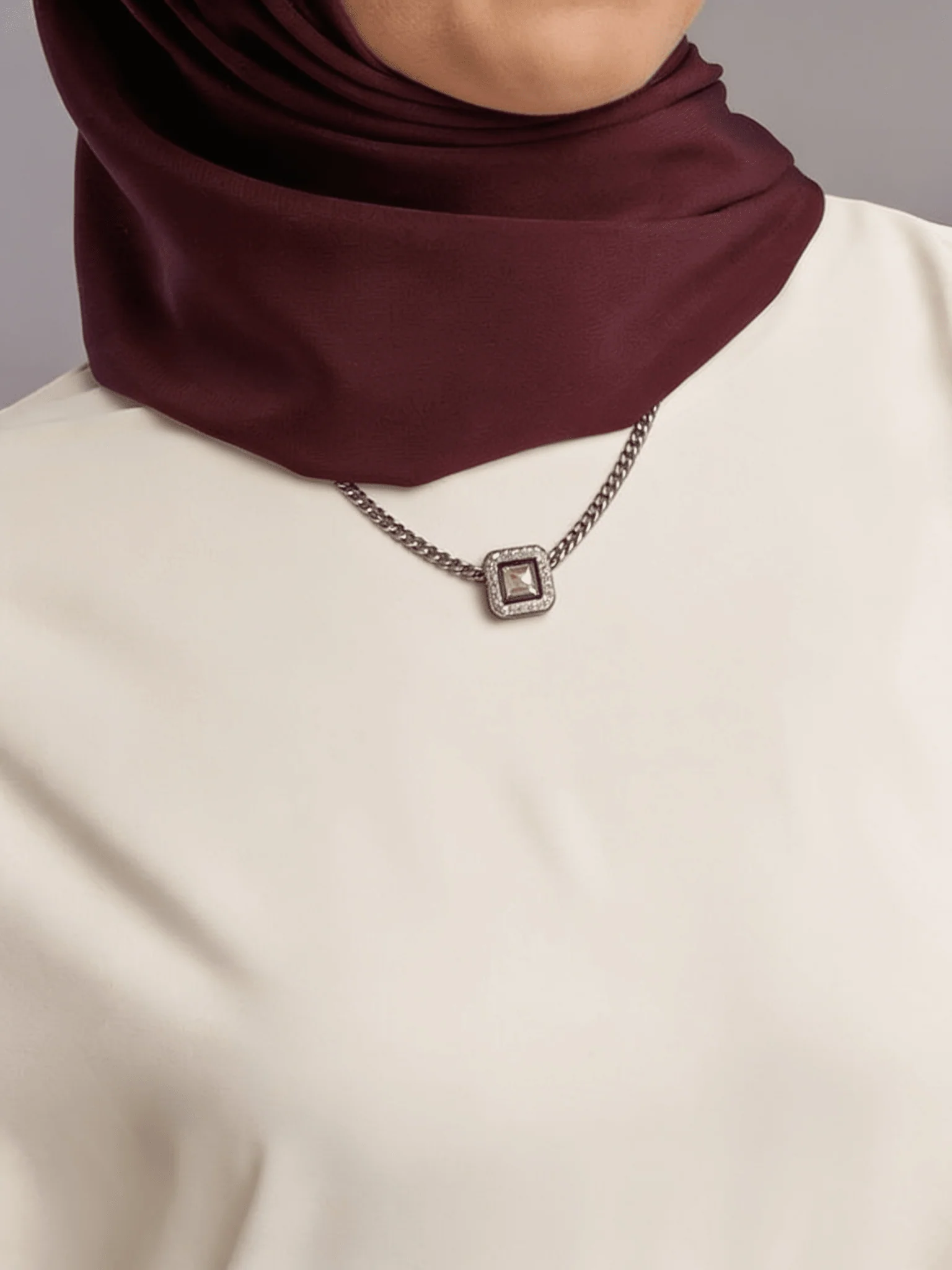 Lily Necklace - Stainless Steel