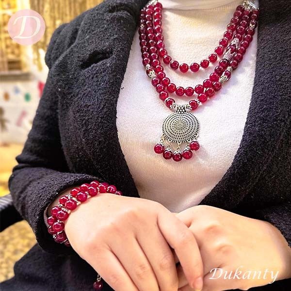 Lily Rose Set - Red Agate - Image 2
