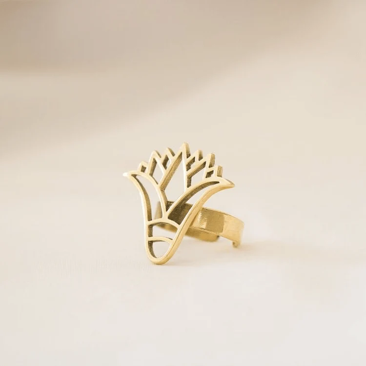 Lotus Flower Set - Pure Copper - Image 9