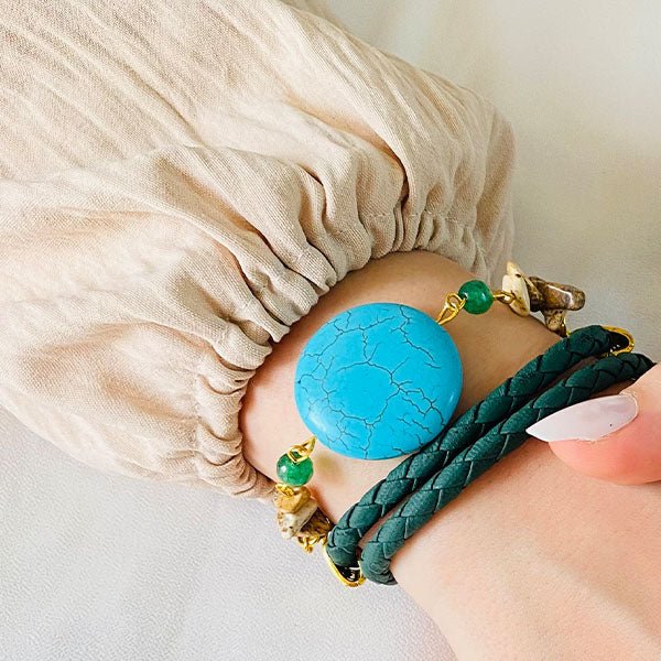 Magic Waves Set – Turquoise Stone - Image 2