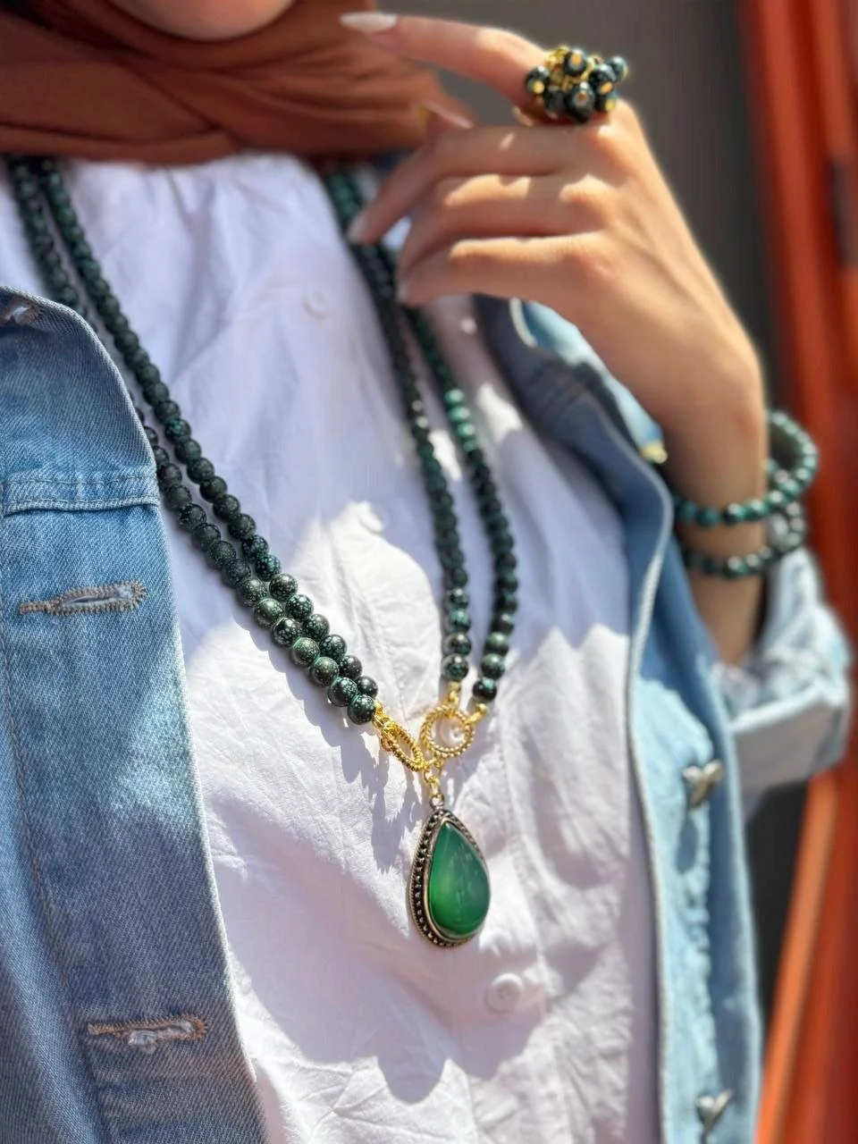 Maria Set - Agate Stones - Image 2
