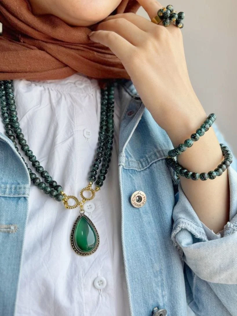 Maria Set - Agate Stones - Image 3