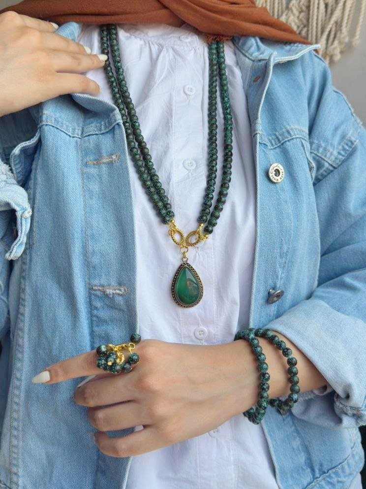 Maria Set - Agate Stones - Image 4