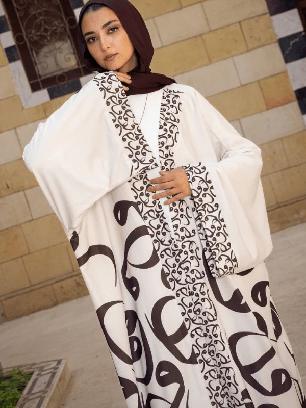 Mariam Arabic Cardigan - Linen - Image 6