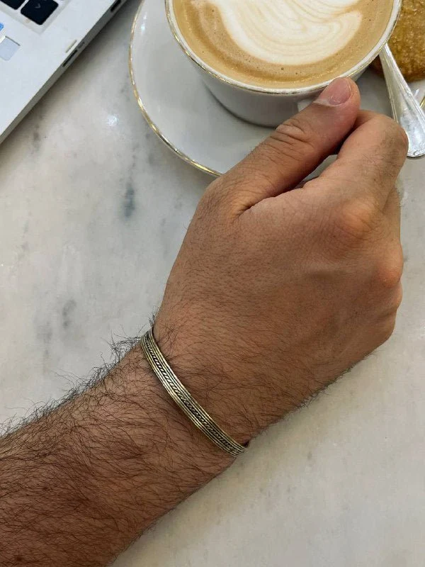 Marwan Simple Bracelet - Pure Copper - Image 2