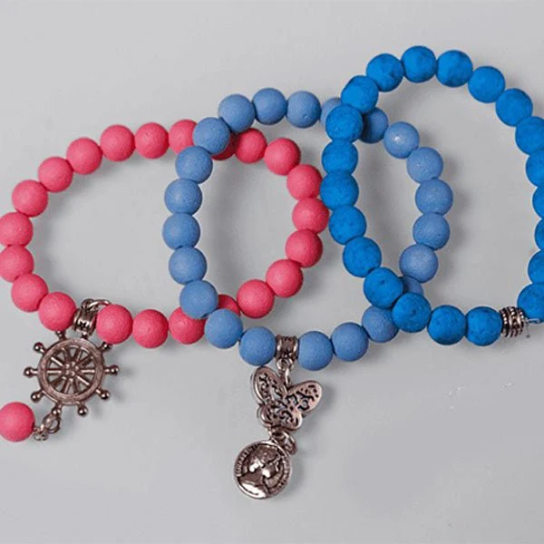 Mary Set - Marble And Agate Bracelets - Image 5