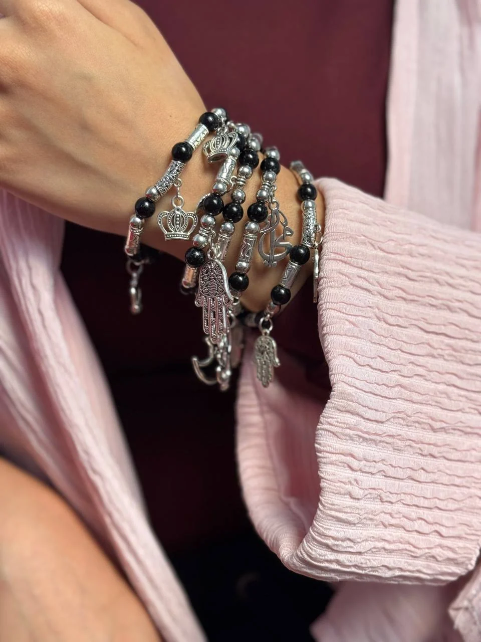 Maryam Set - Acrylic Bracelets - Image 2