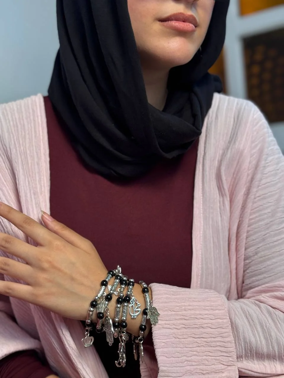 Maryam Set - Acrylic Bracelets - Image 3