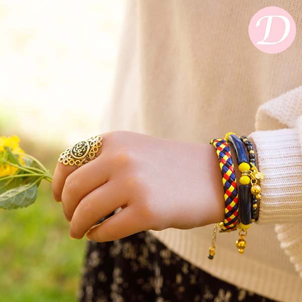 Mawada Leather Bracelet Set