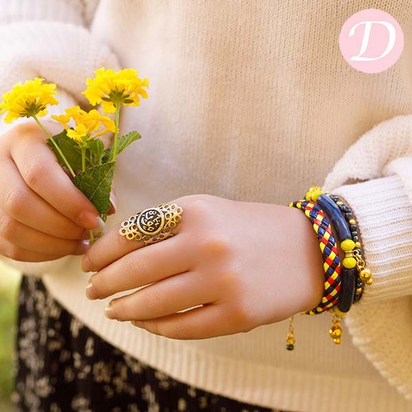 Mawada Leather Bracelet Set - Image 2