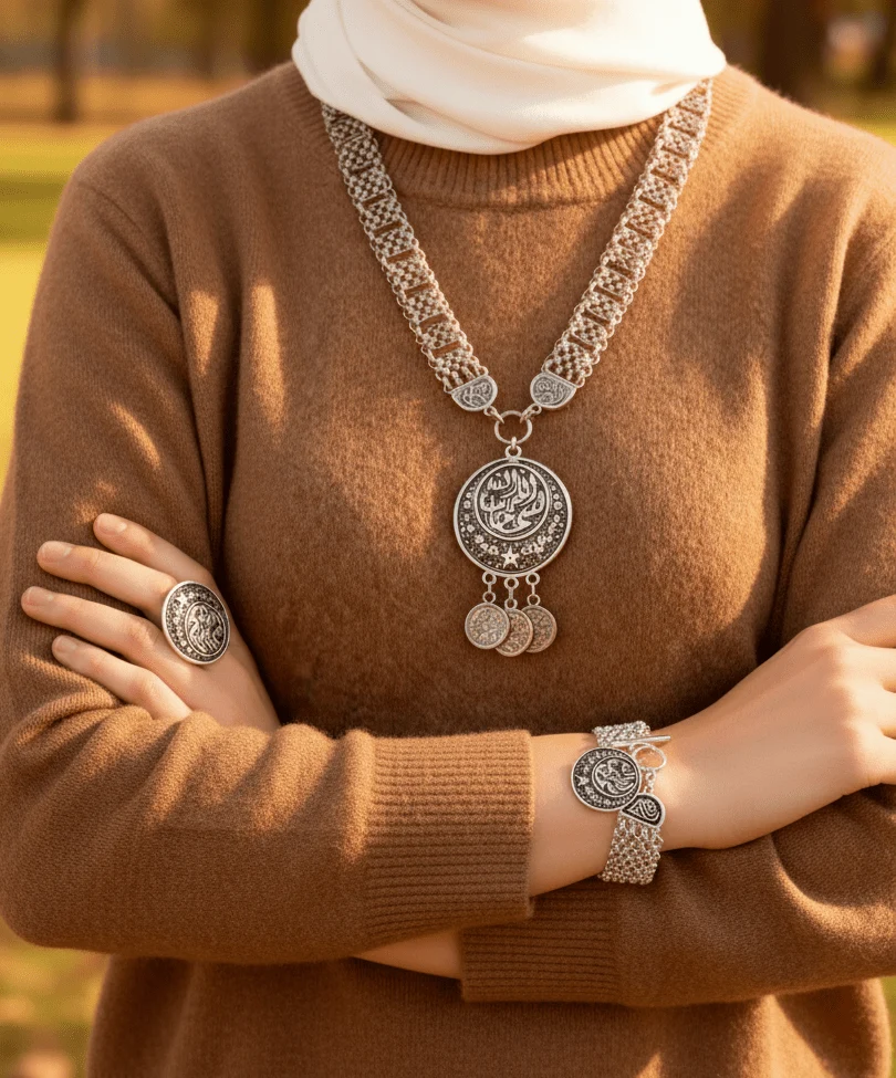 Mayaar Luxury Set - Silver Plated