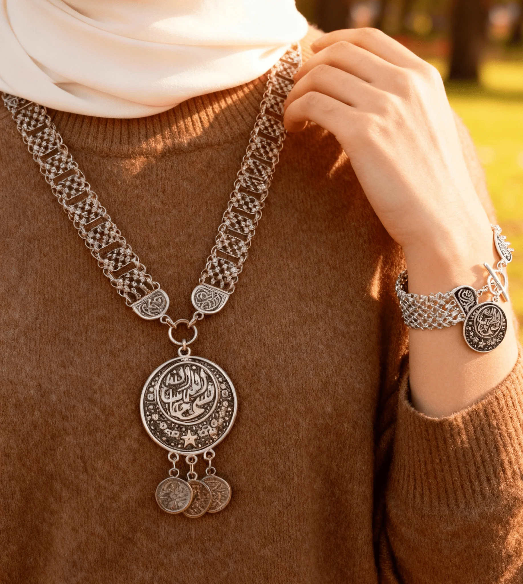 Mayaar Luxury Set - Silver Plated - Image 4