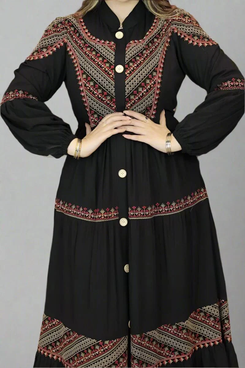 Mayada Abaya - Crepe - Image 3