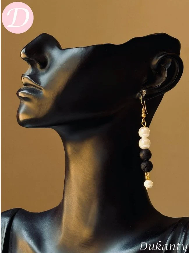 Menna Earring - Metal - Image 3